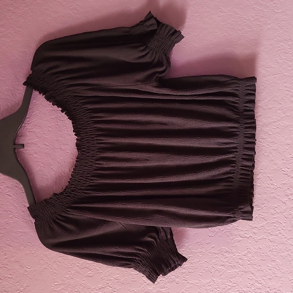 Zara Off Shoulder Crop Top - Picture 7 of 8